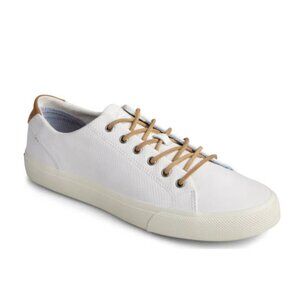 Sperry Top-Sider Men's Striper PlushWave LTT Shoes White Lace-Up Size 8.5 EUC